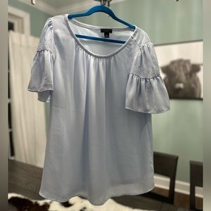 Ann Taylor Baby blue color, boat neck!